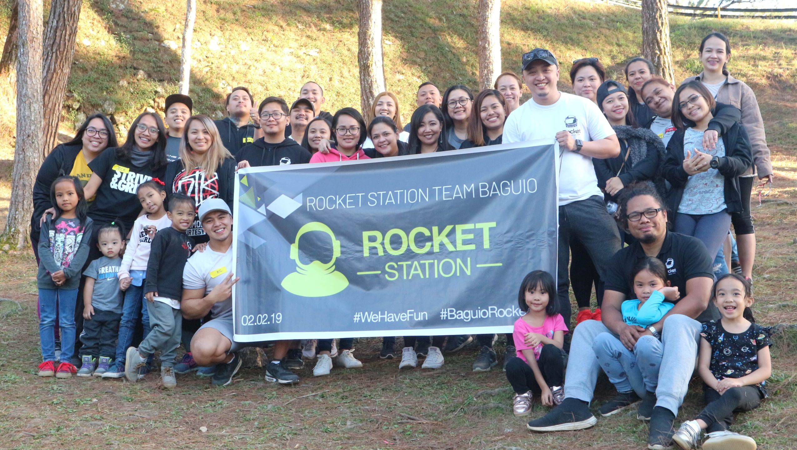 Rocket Station goes to Baguio